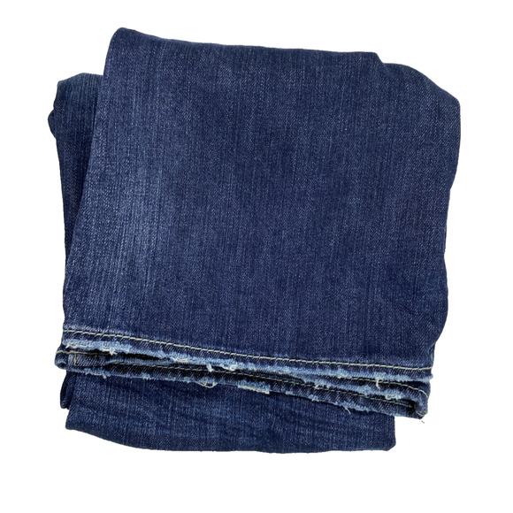 Silver Alex Jeans Womens Size 29 Distress Destroyed Dark Wash Denim Low Rise - Picture 15 of 15